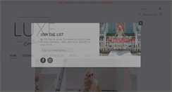 Desktop Screenshot of luxecouturefashion.com